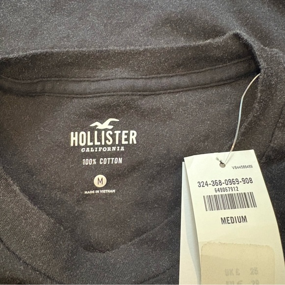 NWT, Hollister Men's Black White Graffiti
Graphic L/S Cotton T Shirt, Sz M - Picture 16 of 16